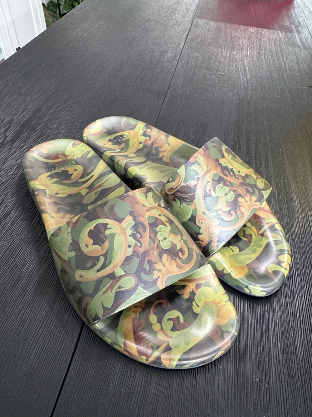 Versace Camo Slides